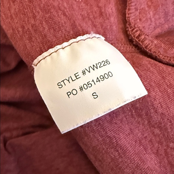 Vuori Halo Essentials Hoodie Sz S Desert Rose Dreamknit - Picture 5 of 5